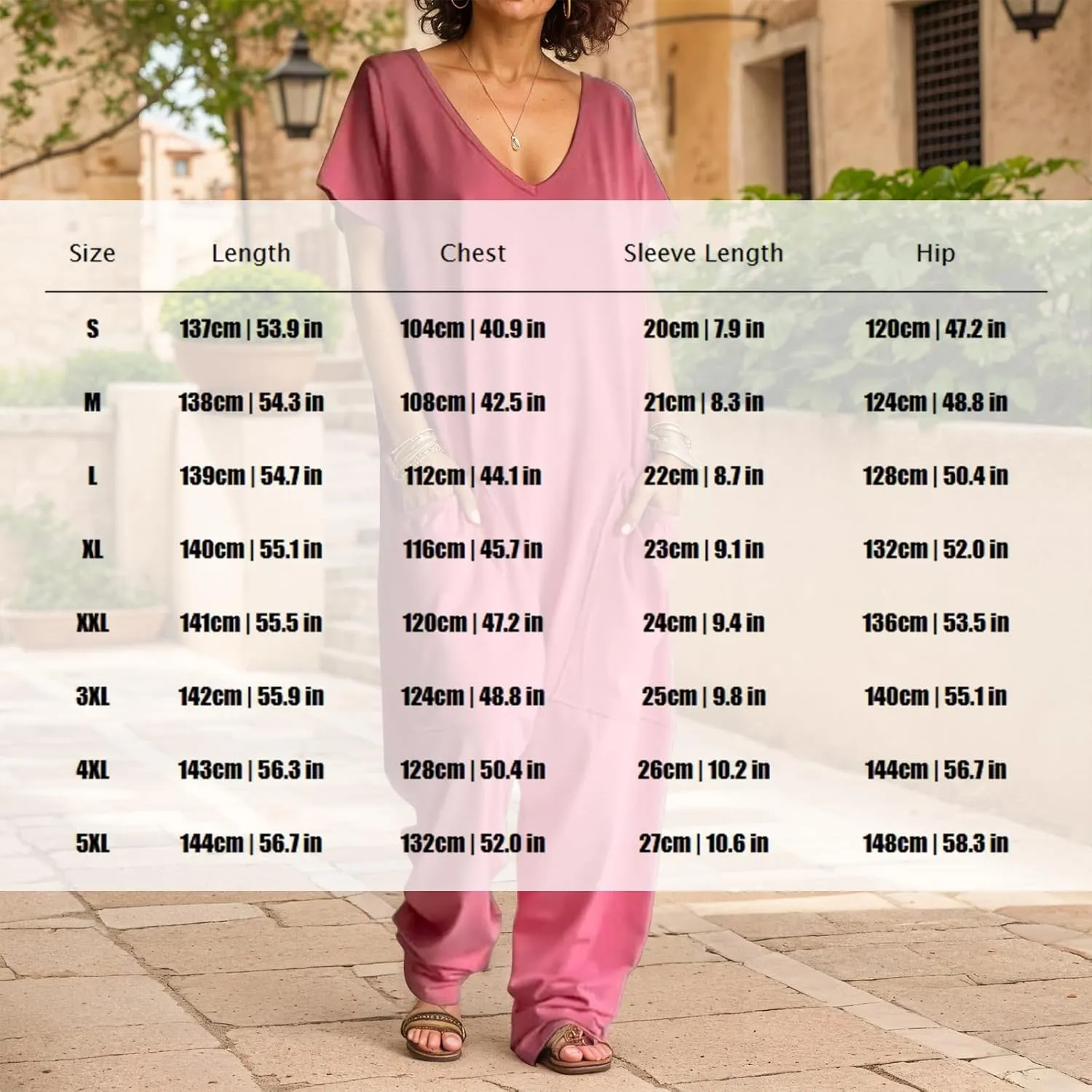 Akivide Women's Casual Loose One Piece Jumpsuits Summer Outfits Wide Leg Harem Pants Romper Overalls with Pockets