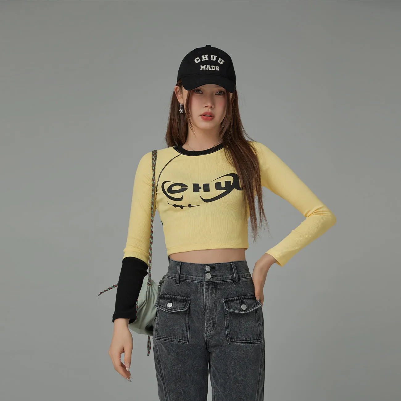 Back Split Raglan T-Shirt