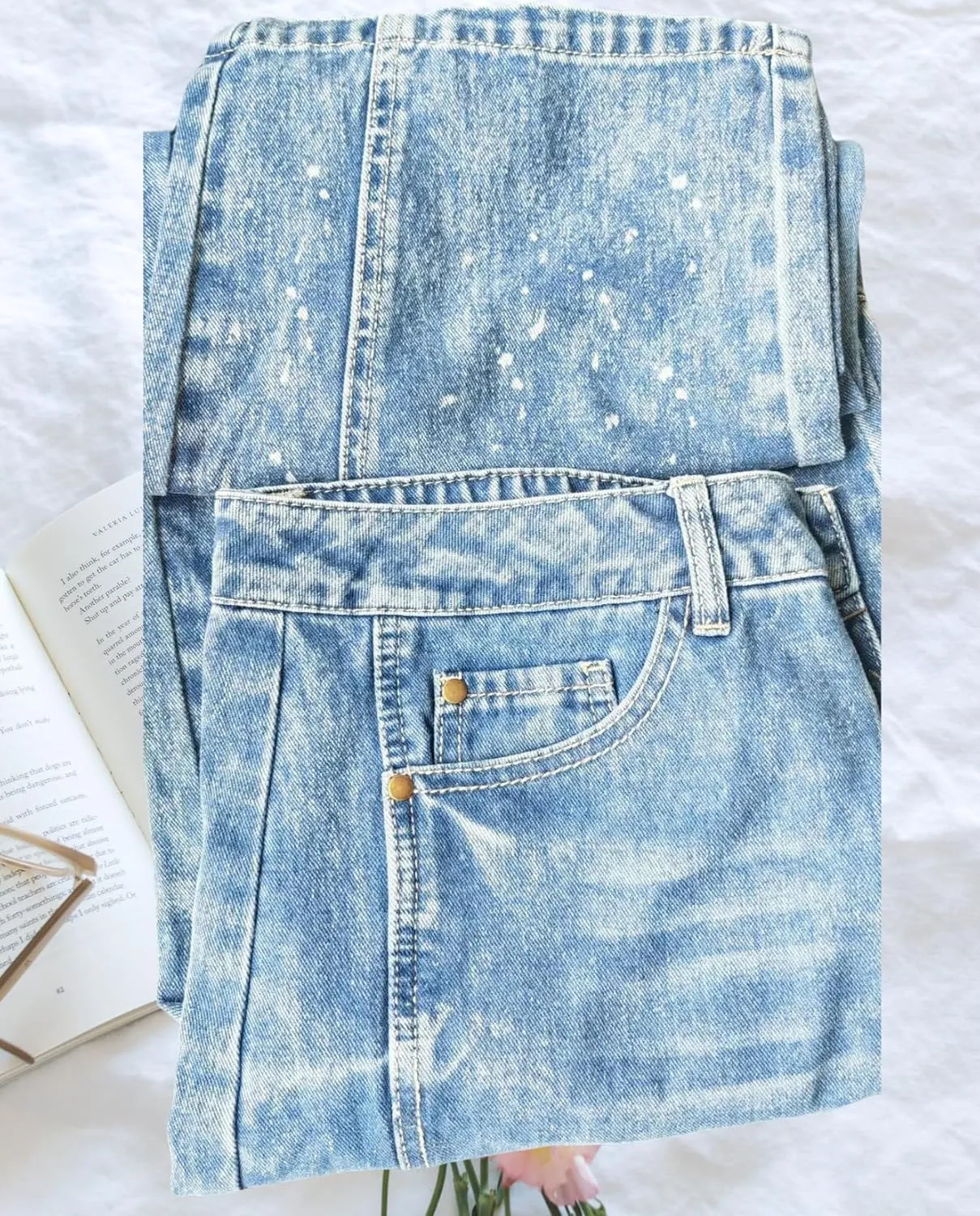 Barrel Jeans Women Baggy Boyfriend Jeans for Women y2k Cargo Wide Leg High Waist Midrise Button Fly 2024 Fall