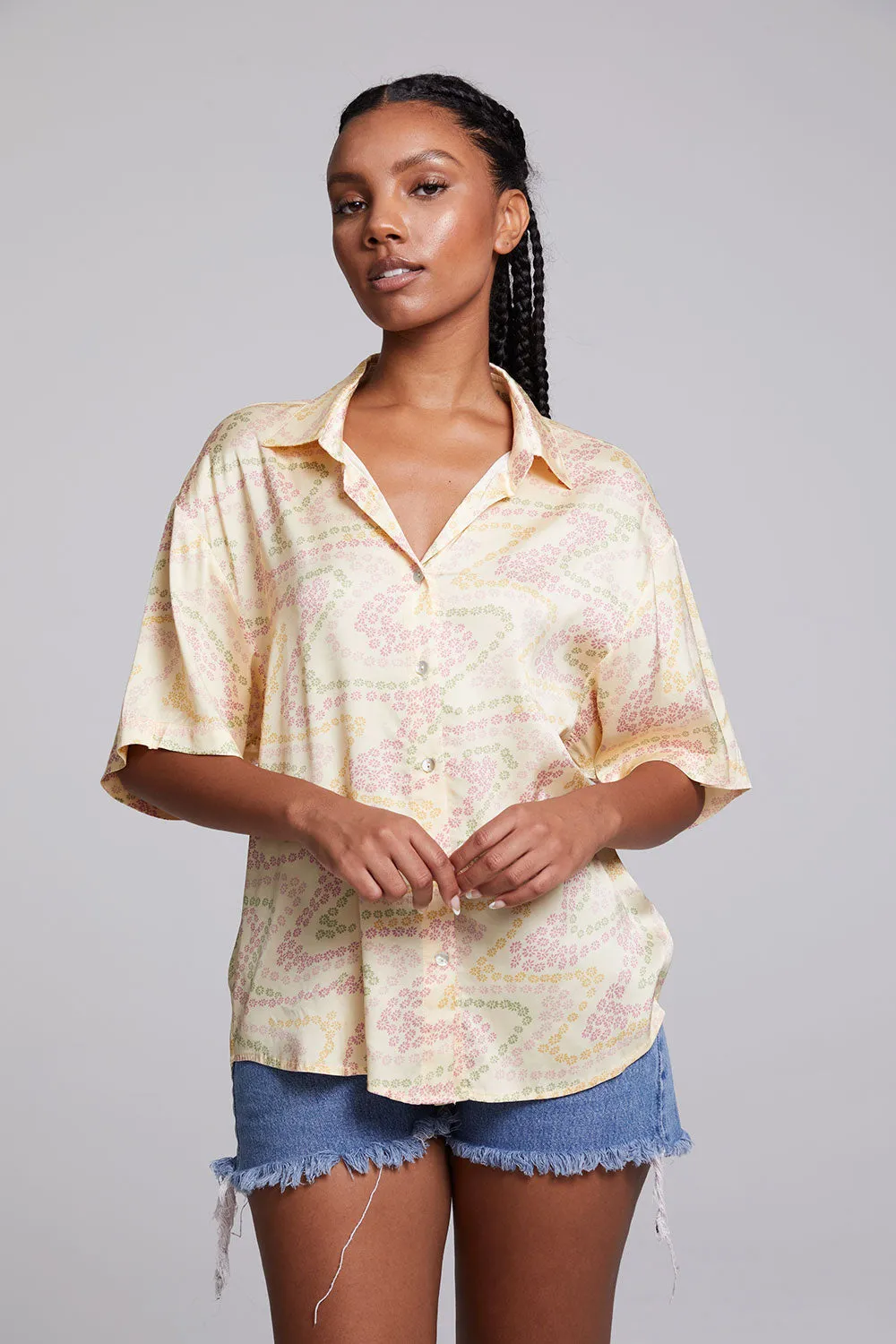 Bocelli Vanilla Button Down