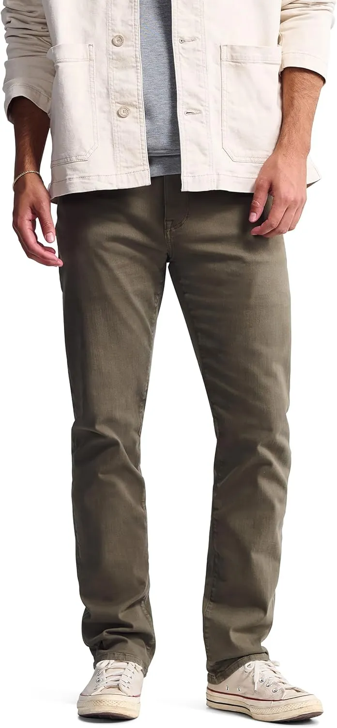 Bridge Men's Regular Rise Straight Leg Jeans