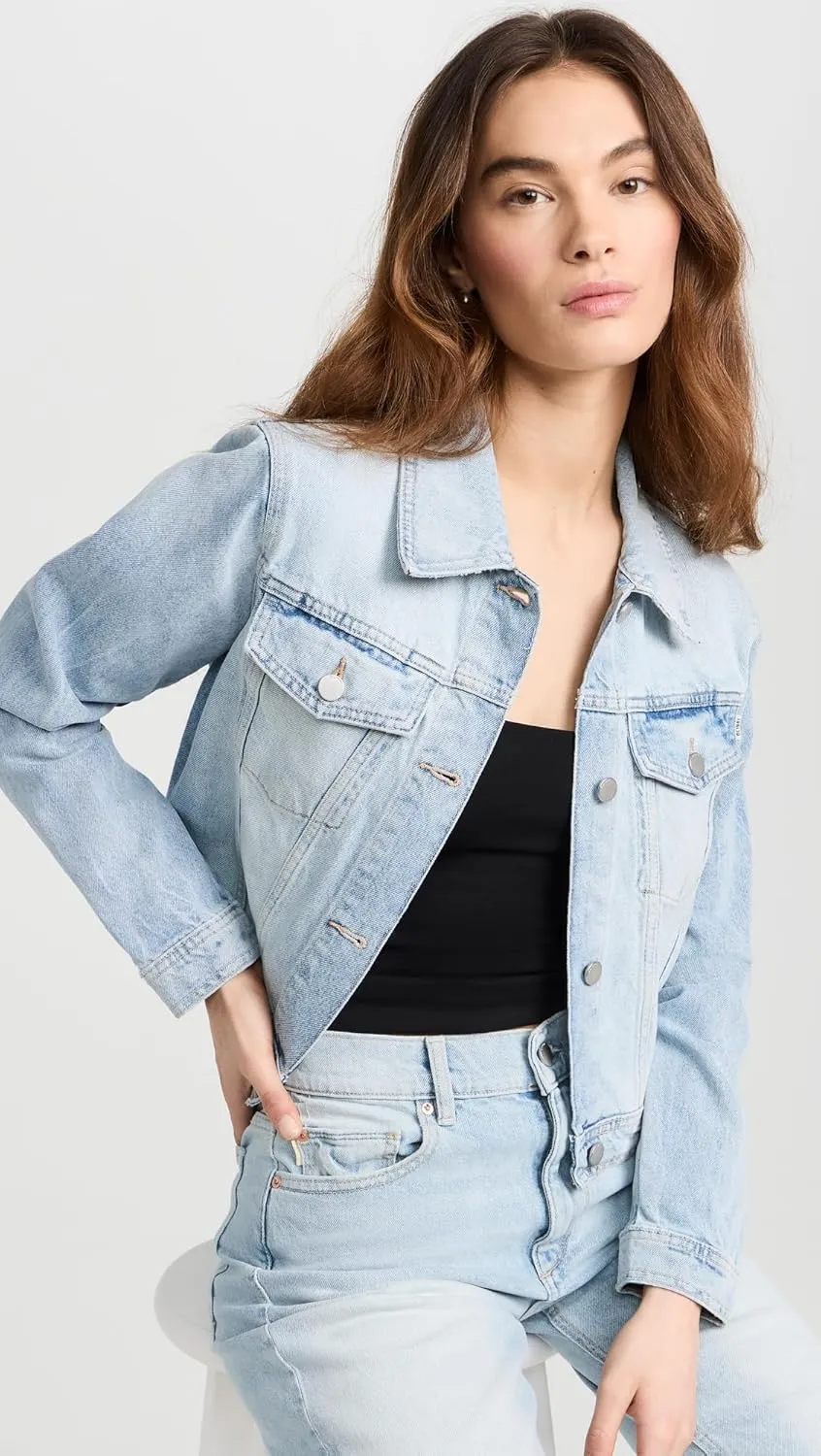DL1961 Women's Vika Jacket Classic Denim
