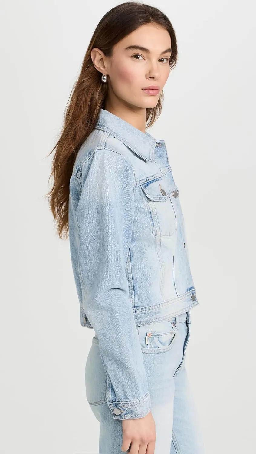 DL1961 Women's Vika Jacket Classic Denim