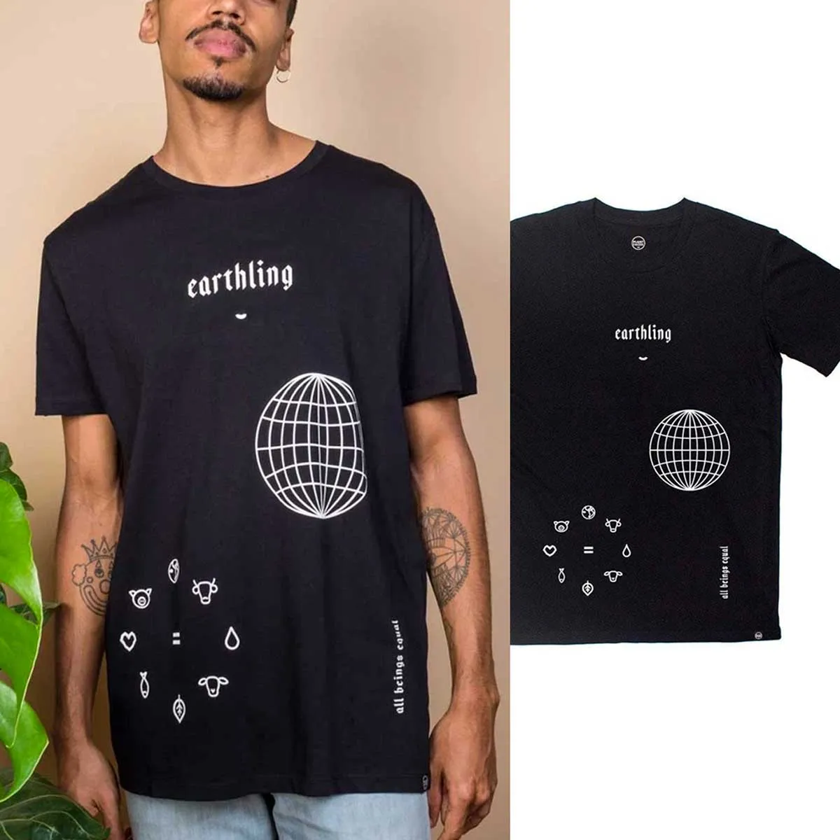 Earthling Tee - White