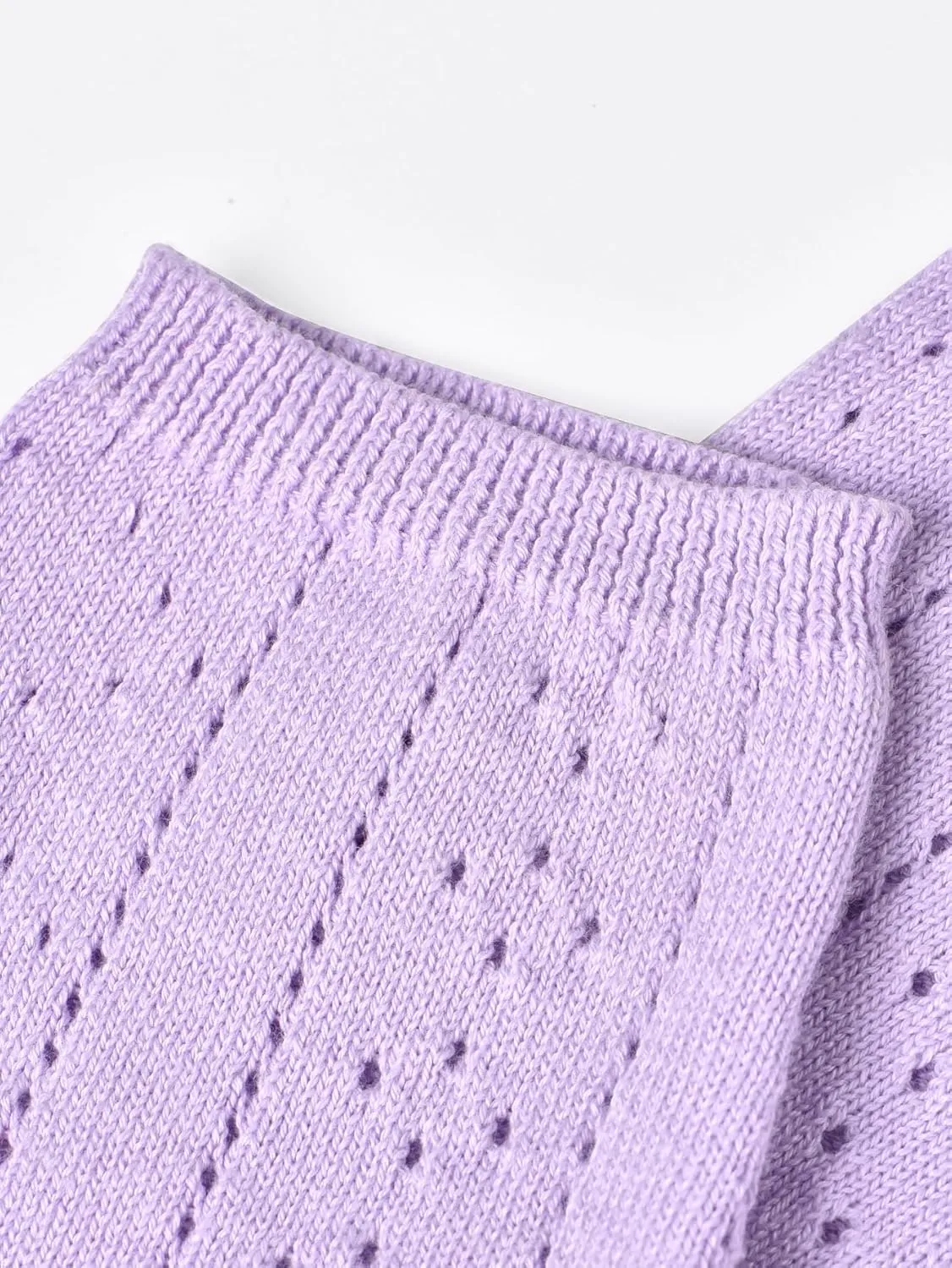 Girls' Long Sleeve Button Closure Knitted Bolero Cardigan Kids Shrug Sweaters Cropped Jacket Cover Up Tops