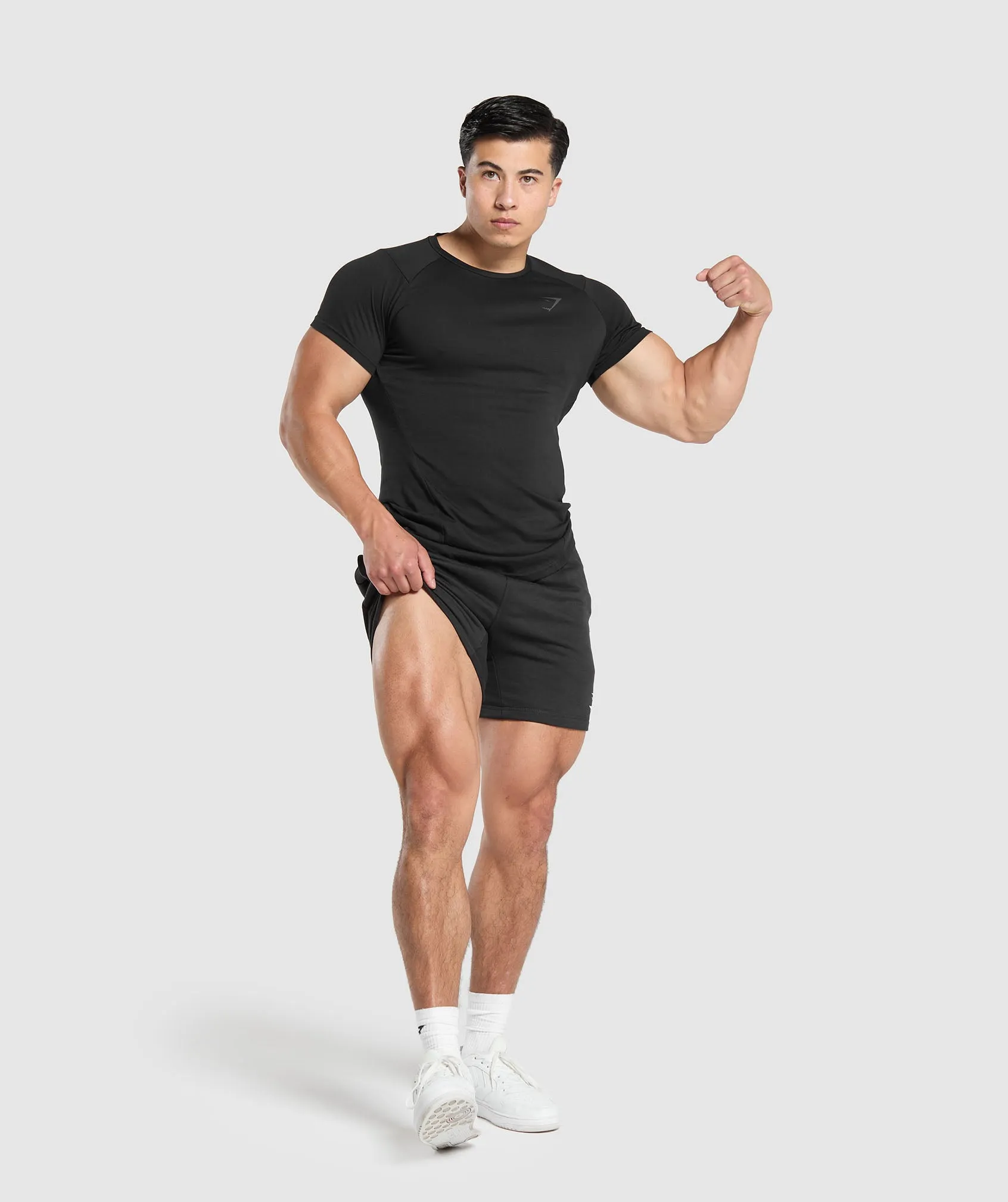 Gymshark Bold T-Shirt - Black/Onyx Grey