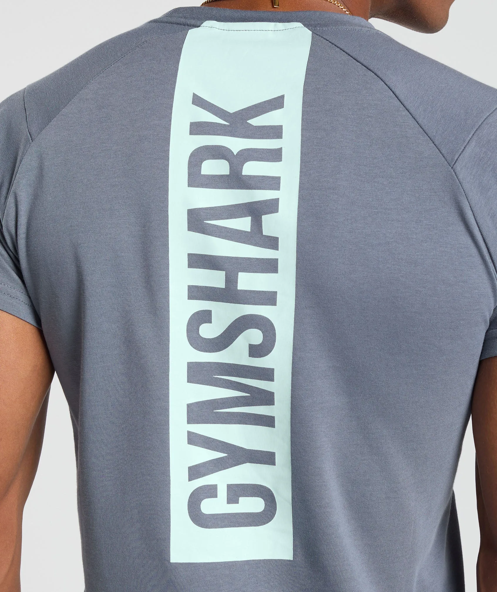 Gymshark Bold T-Shirt - Iron Blue