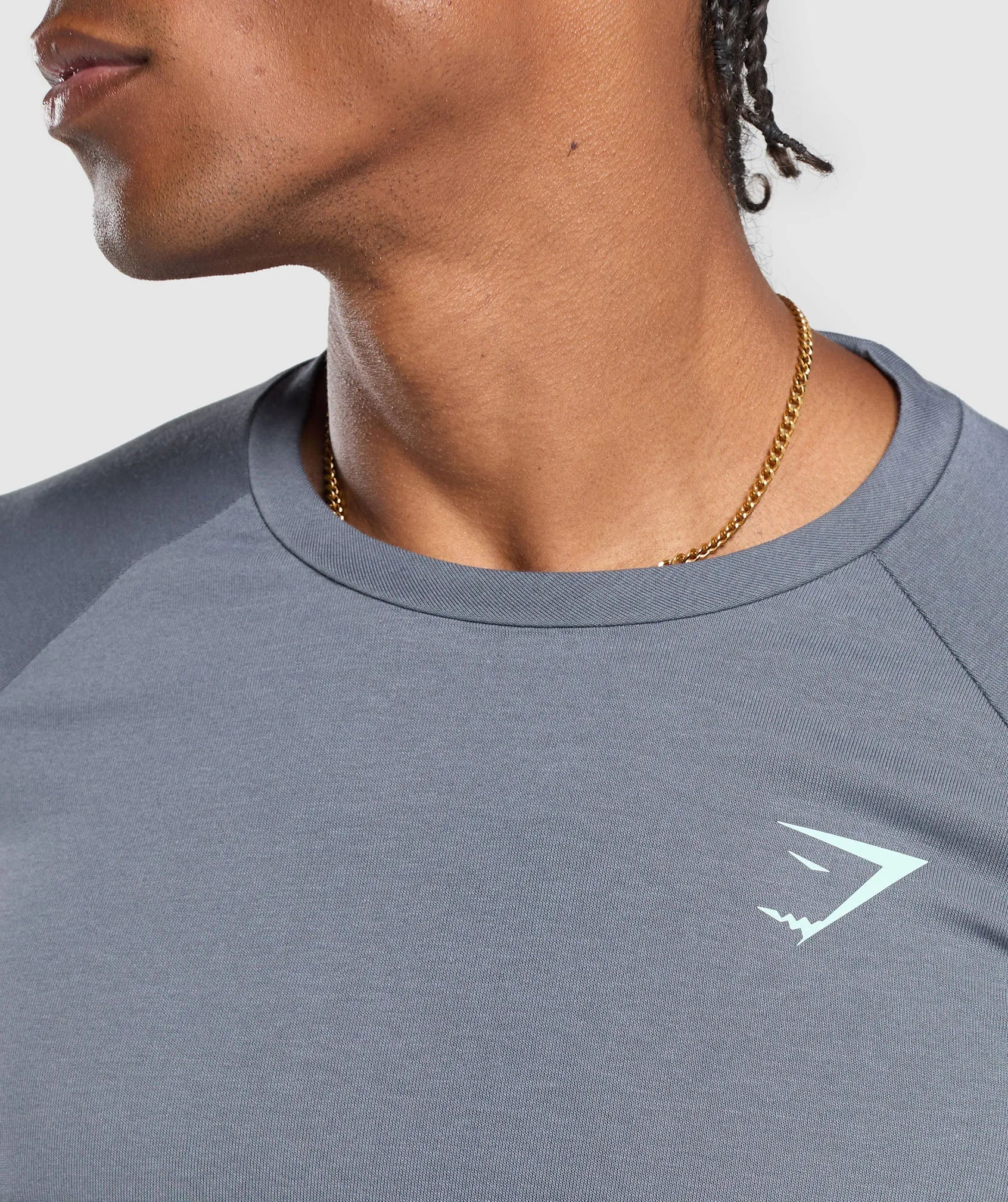 Gymshark Bold T-Shirt - Iron Blue