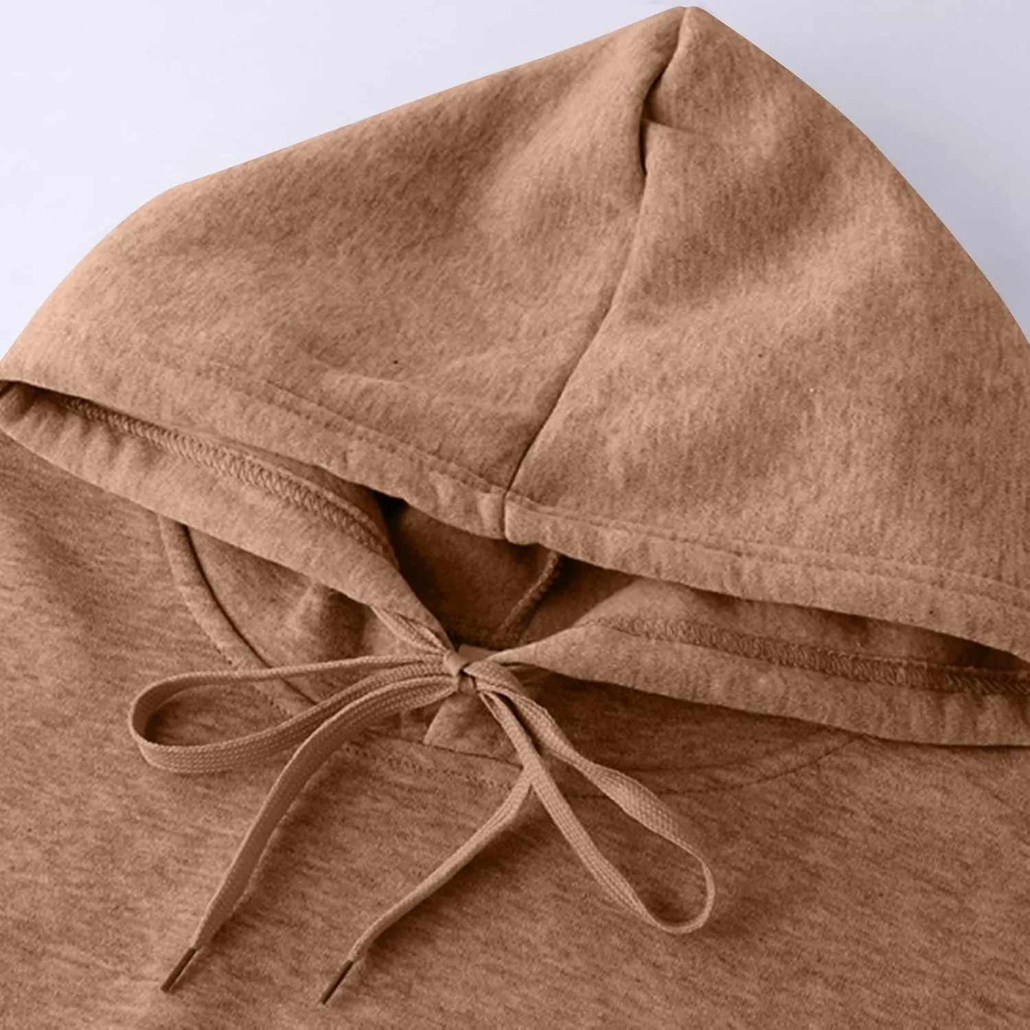 Hoodies For Women Oversized Fleece Sweatshirts Long Sleeve Casual Hooded Basic Pullover 2024 Fall Outfits Sweater