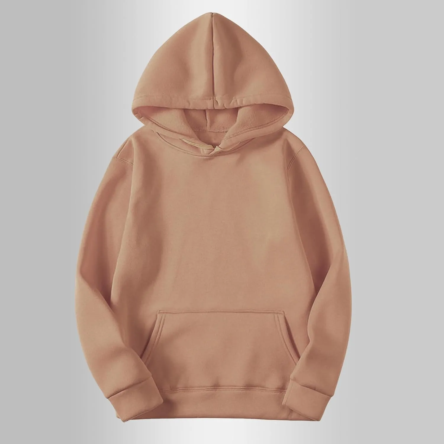 Hoodies For Women Oversized Fleece Sweatshirts Long Sleeve Casual Hooded Basic Pullover 2024 Fall Outfits Sweater