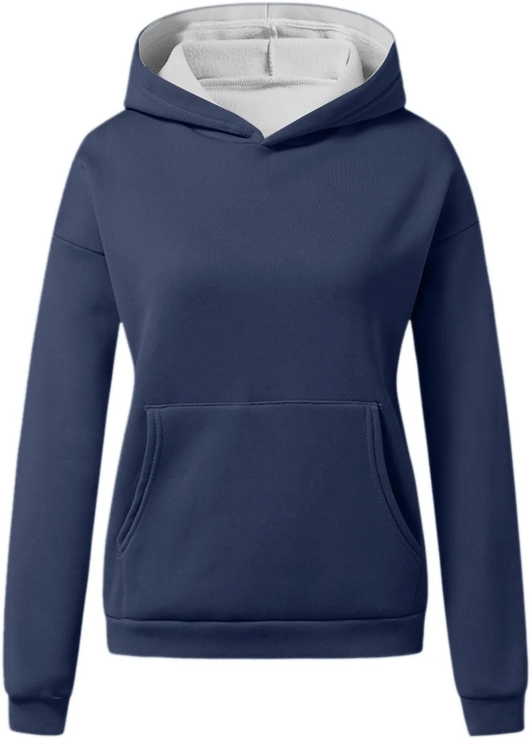 Hoodies for Women Oversized Hoodies Trendy Fleece Sweatshirts Long Sleeve Sweaters Pullover Fall Outfits with Pocket