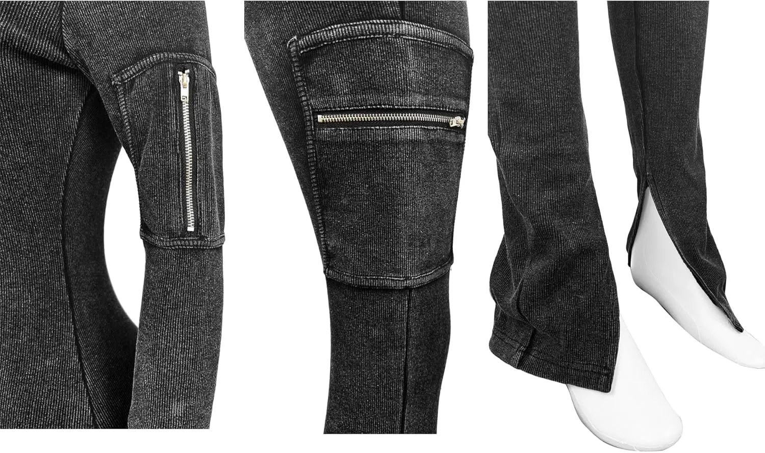 Jumpsuits for Women Ribbed One Shoulder Long Sleeve Bobycon One Piece Jumpsuit Stretch Flare Leggings Romper