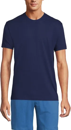 Lands' End Men's Crewneck Undershirt 3 Pack