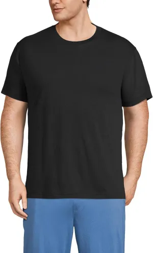 Lands' End Men's Crewneck Undershirt 3 Pack