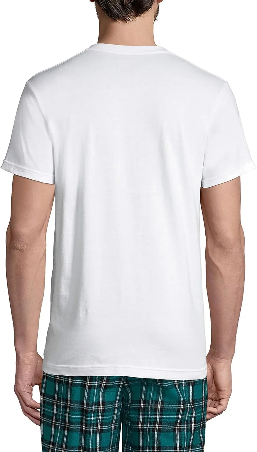 Lands' End Men's Crewneck Undershirt 3 Pack
