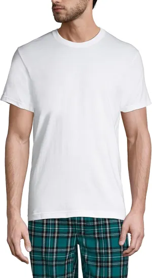 Lands' End Men's Crewneck Undershirt 3 Pack