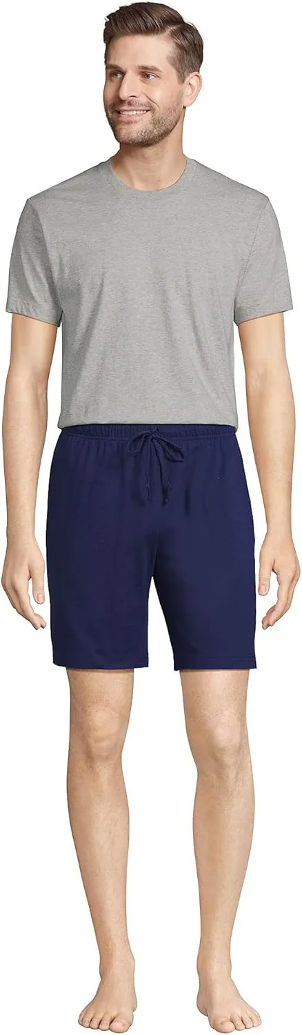 Lands' End Men's Crewneck Undershirt 3 Pack