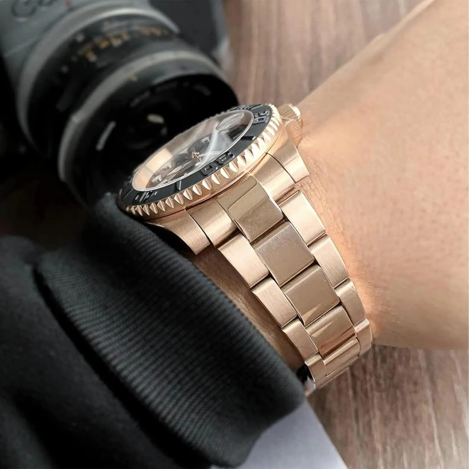 Men Watches Pagani Design Watch for Men Automatic NH35 Mechanical 100M Waterproof Stainless Steel Sapphire Glass Yacht Wristwatch PD-1651