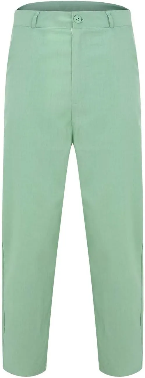Mens Solid Color Suit Casual Pants Mid Waist Lightweight Slim Fit Fashion Business Pants Dressy Stylish Straight Skinny Pants