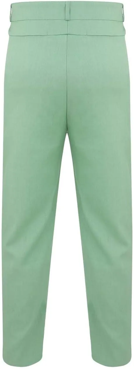 Mens Solid Color Suit Casual Pants Mid Waist Lightweight Slim Fit Fashion Business Pants Dressy Stylish Straight Skinny Pants
