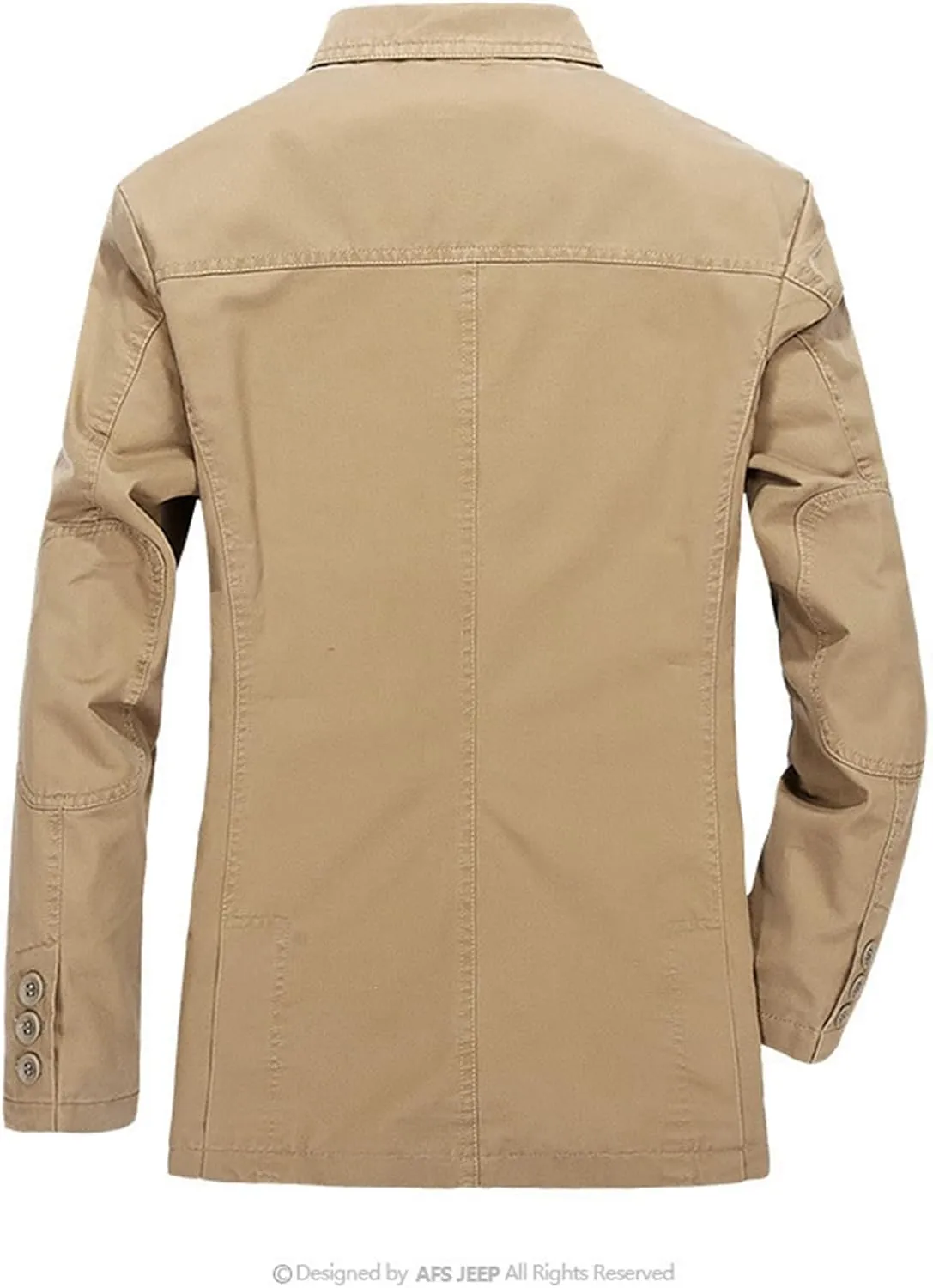 Mens Suit Jacket Casual Daily Business Slim Fit Cotton Long Sleeve Single Breasted Blazers