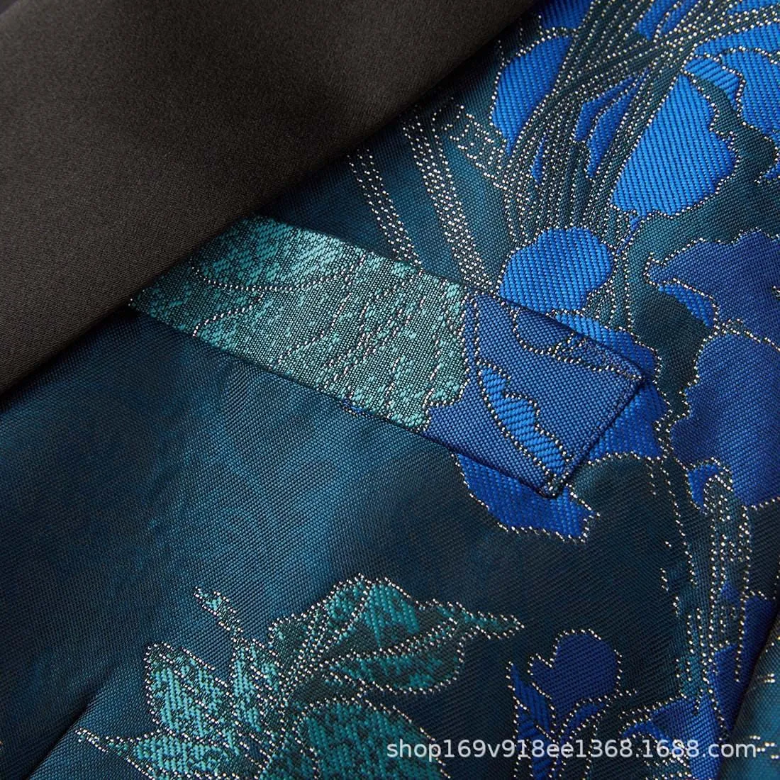 Men's Vintage Jacquard Suit Jacket Blazer Blazers Prom, Banquet, Dinner, Wedding, Prom, Party