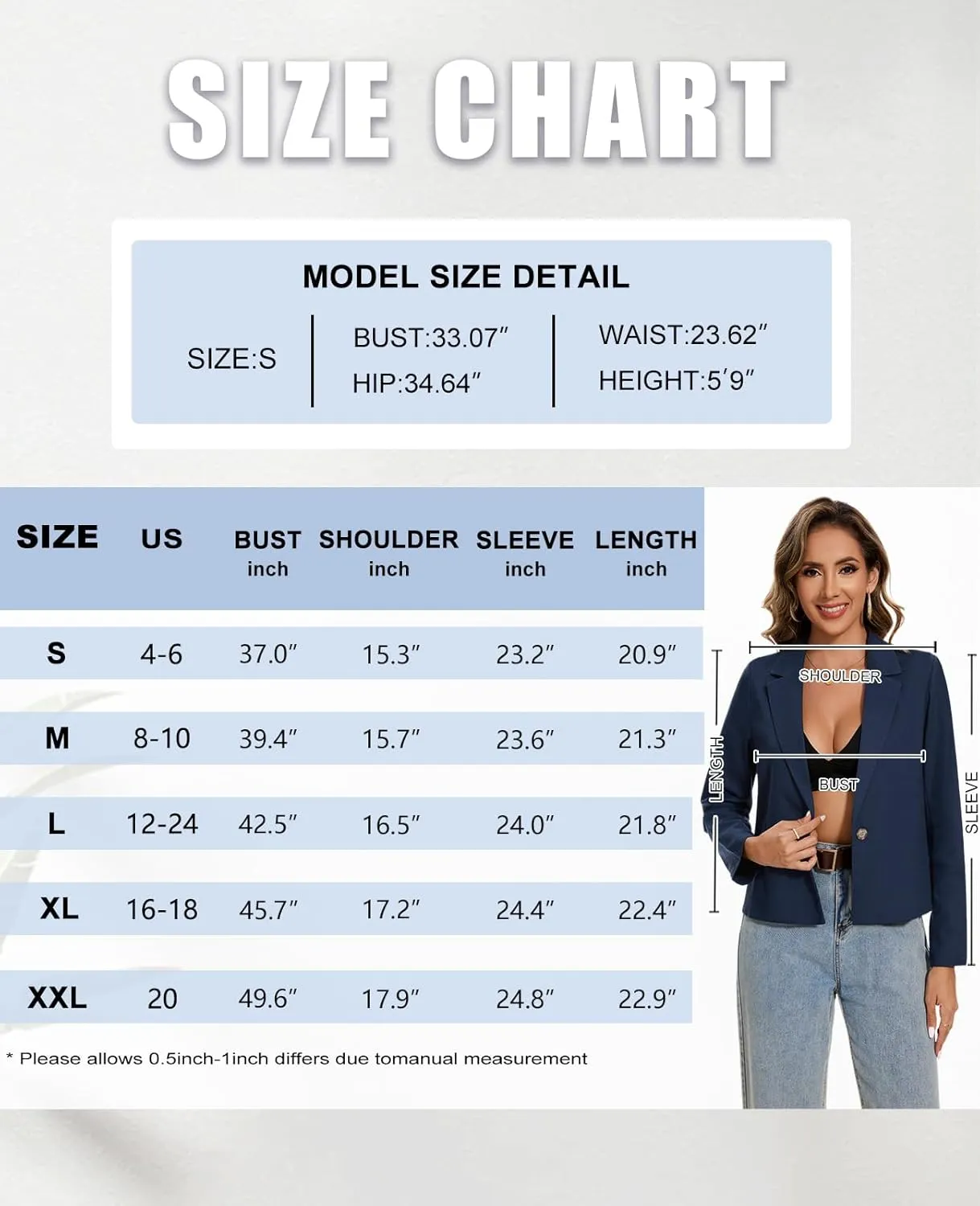 MINTLIMIT Womens Cotton Linen Blazer Long Sleeve Casual Work Office Lightweight Lapel Button Blazers Jacket with Pockets