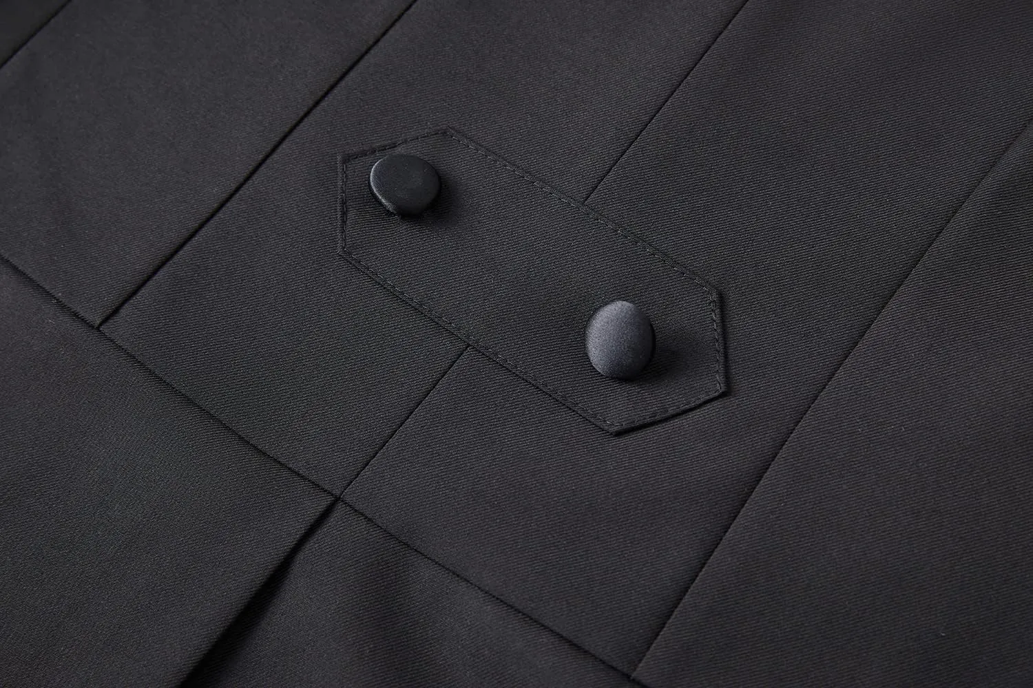 MOGU Mens Black Tuxedo with Tails Slim Fit Dress Jacket Coat for Men Casual Wedding