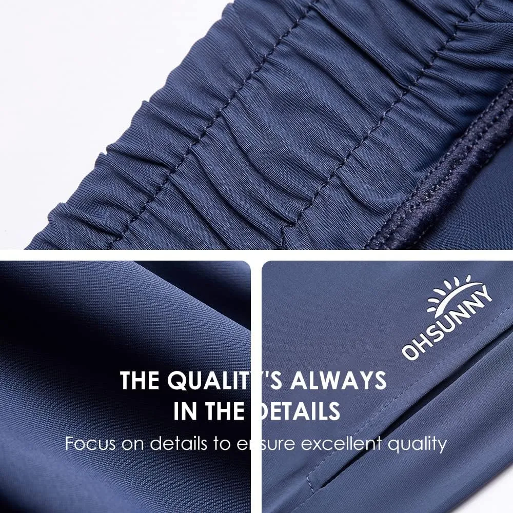 OHRAIN Women's Casual Pants Beach Cooling UPF 50  Sun Protection Quick Dry Fit Joggers Sweatpants SLP3M369