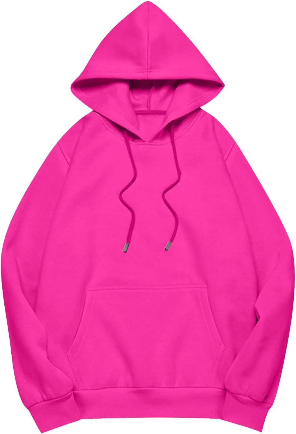 Oversized Hoodie For Women Plus Size Drop Shoulder Fleece Sweatshirts Comfy Pullover Tops Baggy Winter Coat w/Pockets