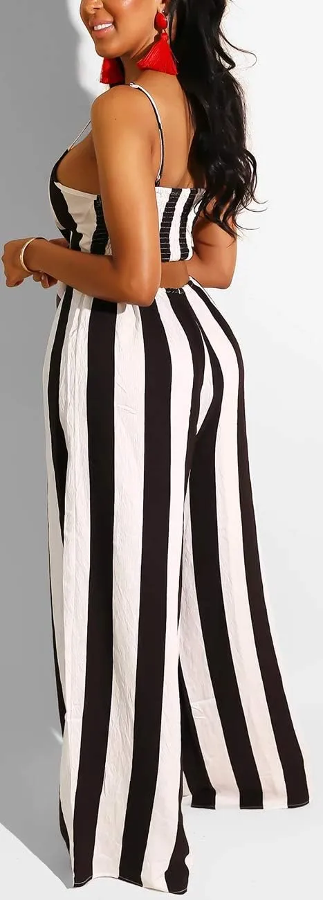 Rompers for Women Sexy Summer Casual Straps Short Pants Jumpsuits with Pockets Zipper