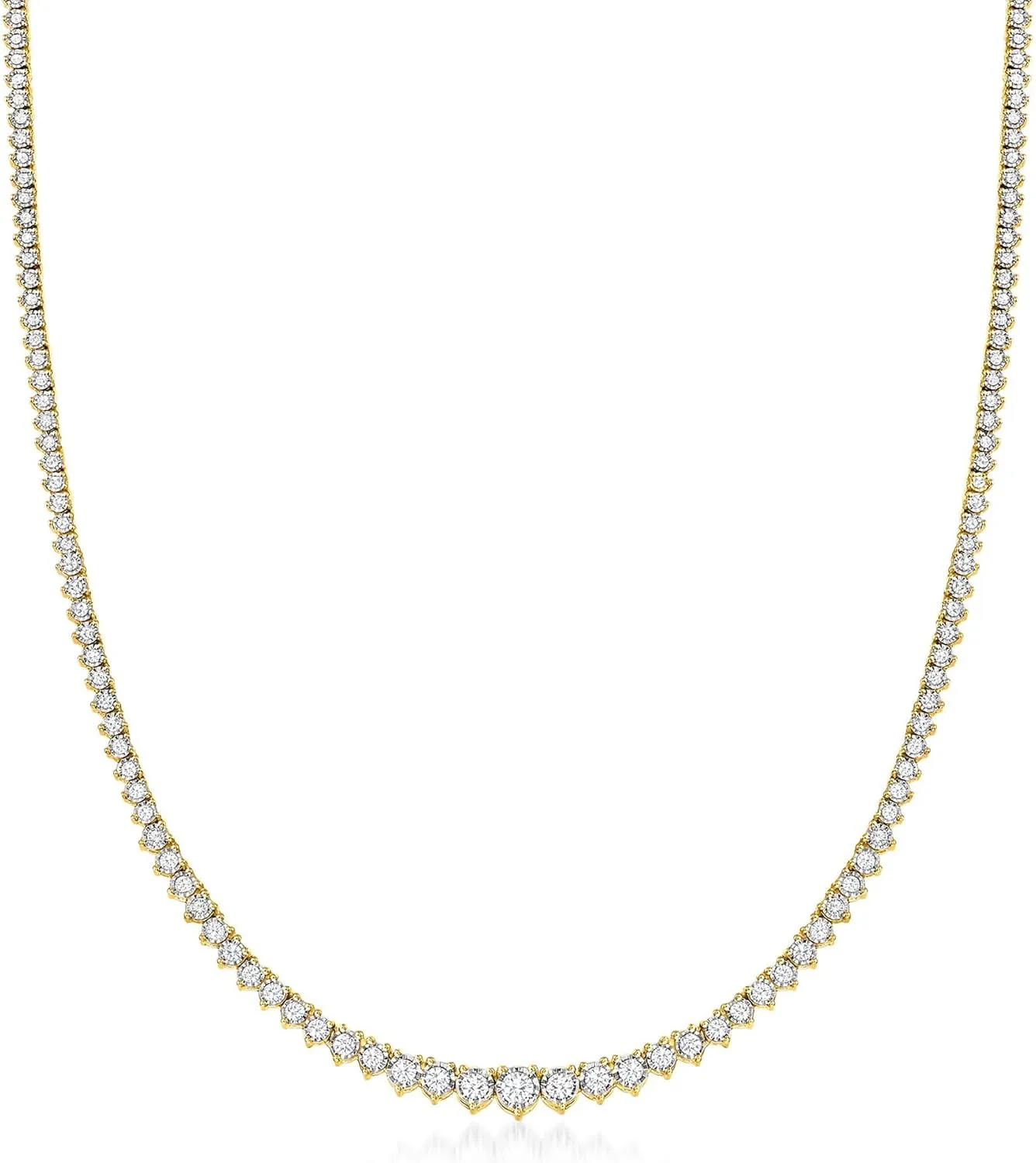 Ross-Simons 3.00 ct. t.w. Diamond Tennis Necklace