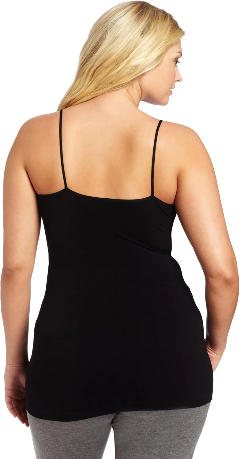 skinnytees Women's Plus Little More Skinny Cami, One Size