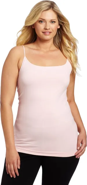 skinnytees Women's Plus Little More Skinny Cami, One Size
