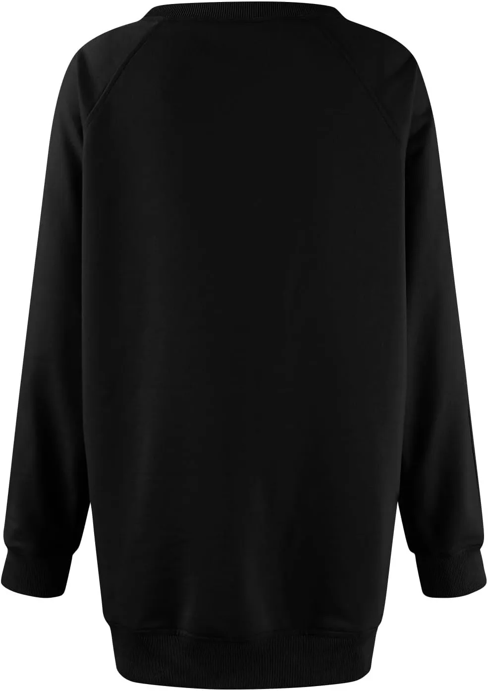 slqdgmryz Crewneck Sweatshirts Women Side Split Oversized Sweatshirt No Hood Crew Neck Y2k Hoodie Long Sleeve Tunic Pullover