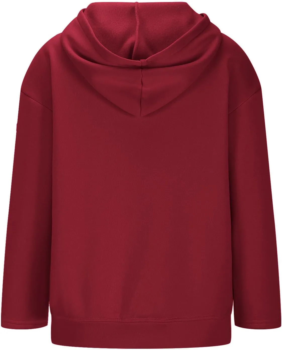 Women's Oversized Hoodies,Casual Crew Neck Long Sleeve Fleece Sweatshirts Pullover Sweaters Teen Girls Cute Tops