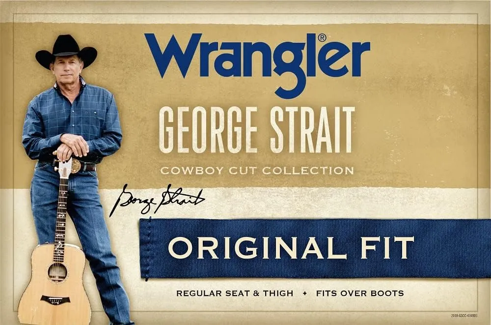 Wrangler Men's George Strait Cowboy Cut Original Fit Jean