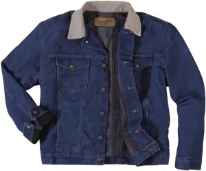 Wrangler Men's Western Style Lined Denim Jacket