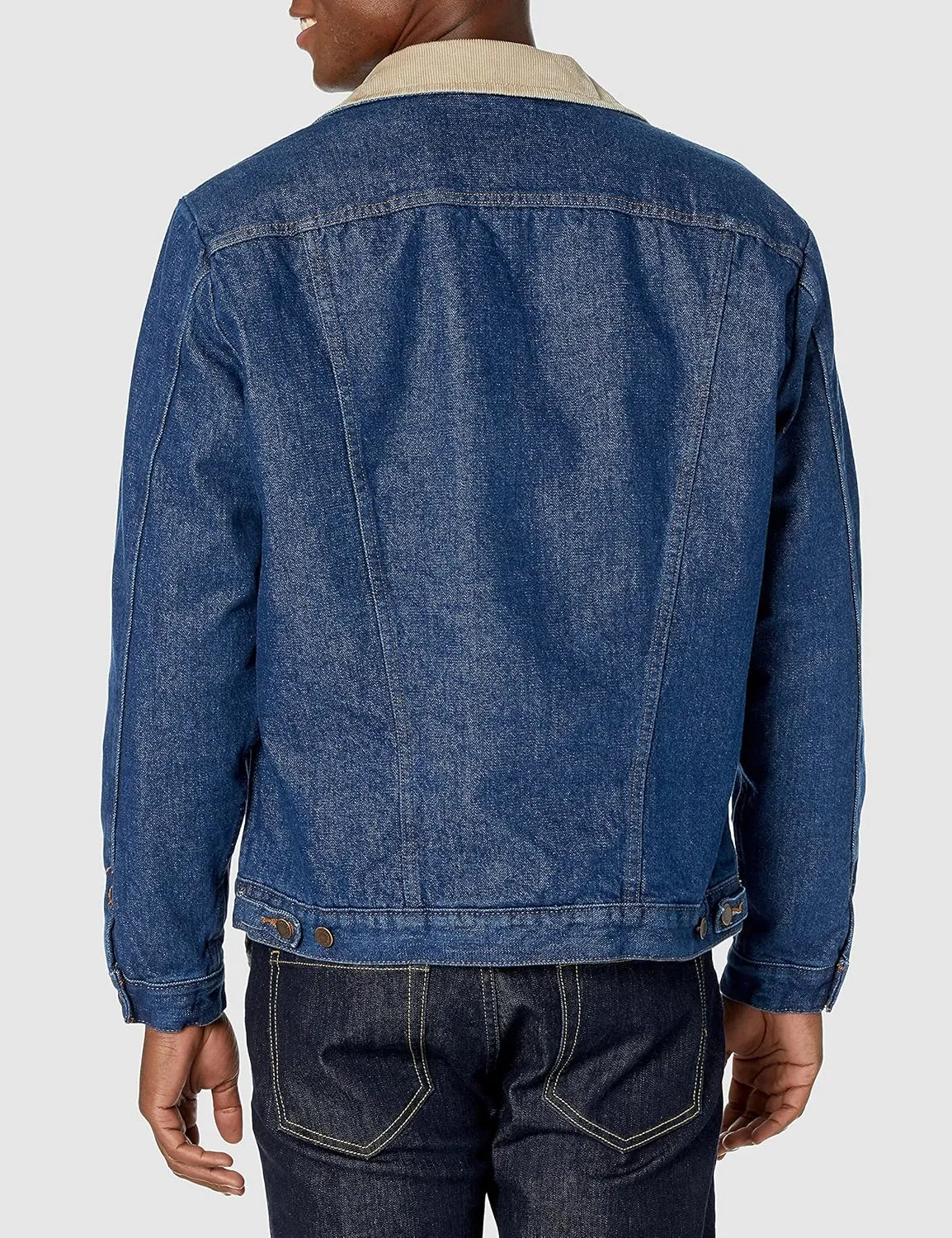 Wrangler Men's Western Style Lined Denim Jacket