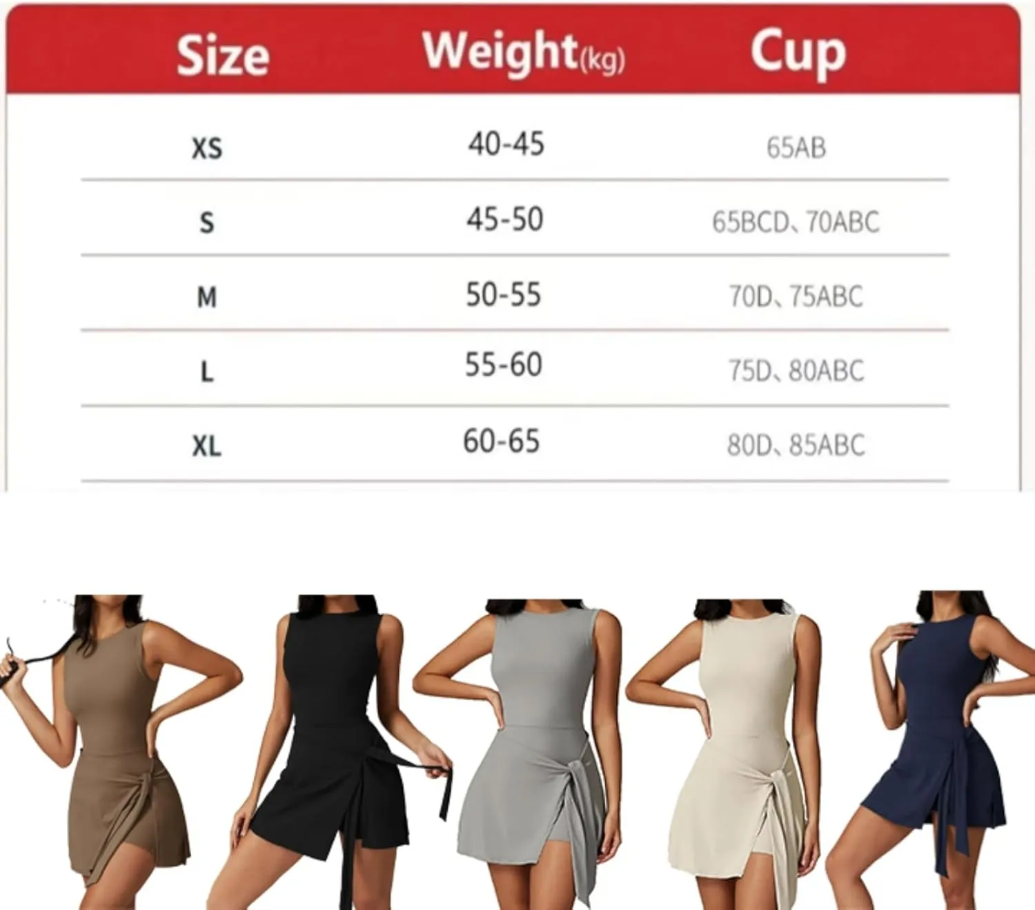 Wrap Sports Dress, Wrap Skort Dress, Womens Sleeveless Workout Athletic Rompers Zipper Back Pocket Short Jumpsuits