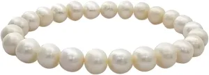 YING LAN Cultured Freshwater Pearl Stretch Bracelet 8 Inch For Women Ladies Accessories Jewelry